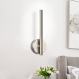 Brushed Nickel Wall Sconces You'll Love | Wayfair